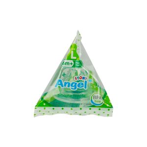 Angel BPA Free Silicon Nipple Size: L - 6m+ (N-1ALP)